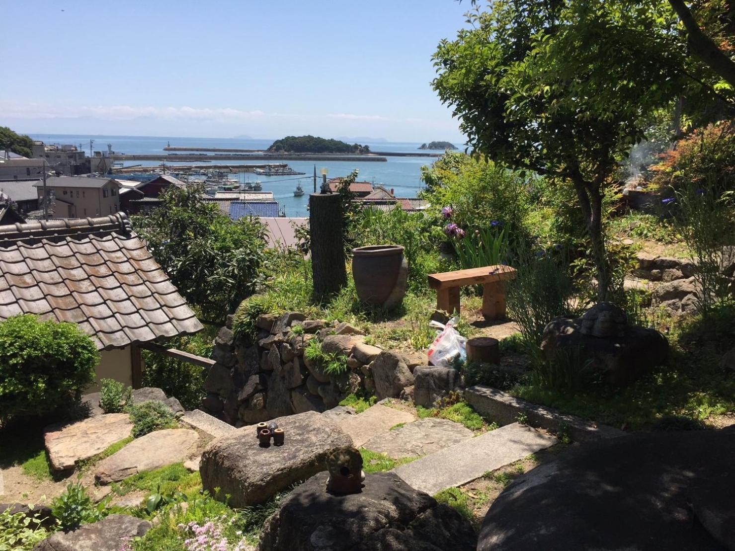 城跡石垣上の絶景古民家宿 鞆城茶屋庵 Tomo Extérieur photo